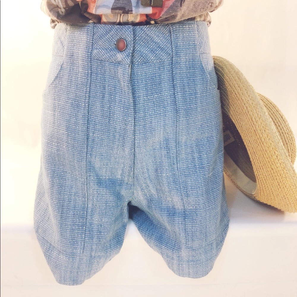 Intermix tweed shorts